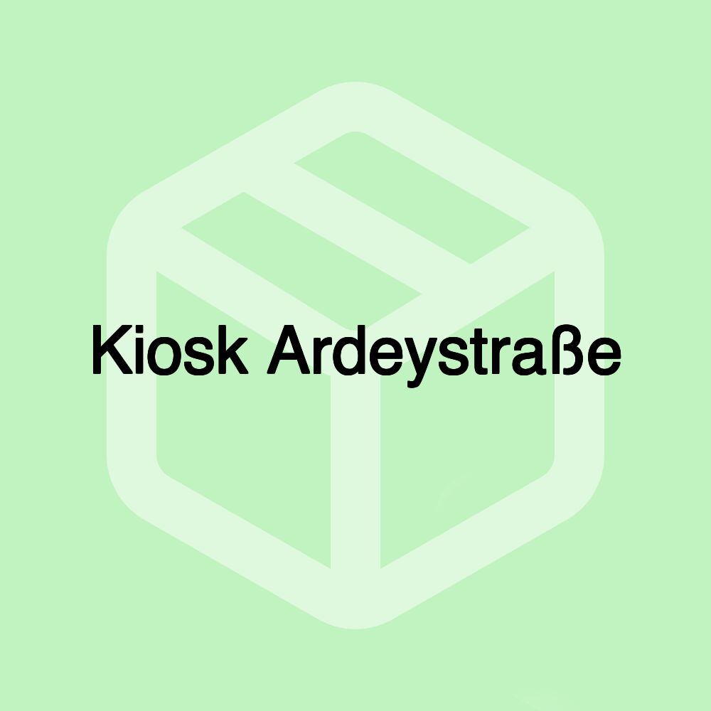 Kiosk Ardeystraße Kiosk Ardeystraße