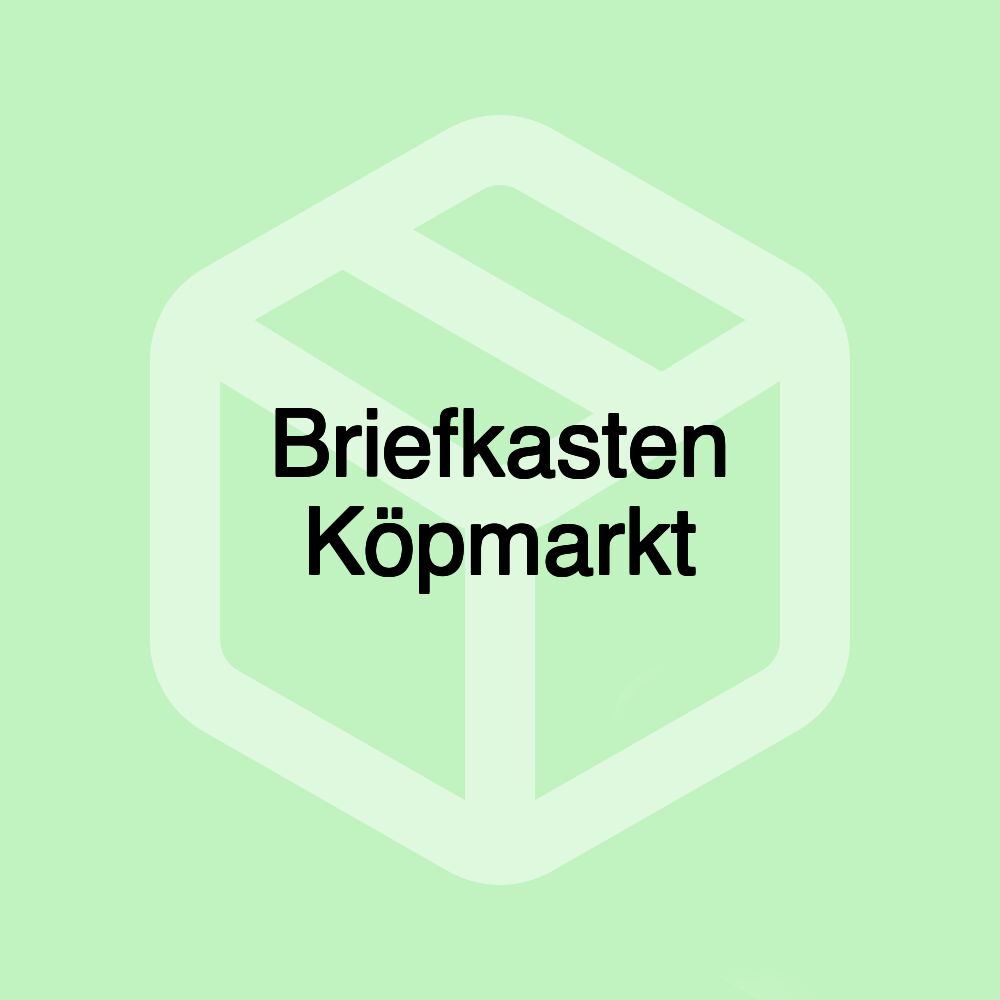 Briefkasten Köpmarkt