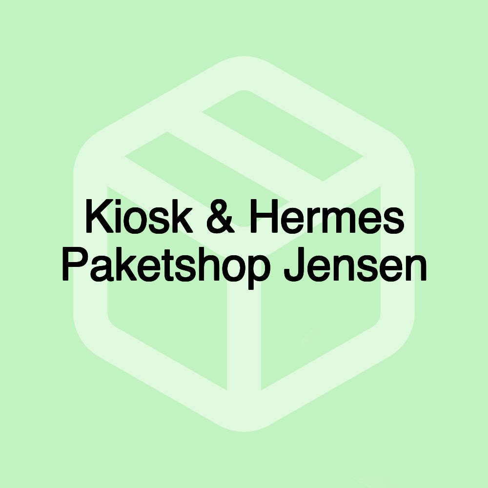 Kiosk & Hermes Paketshop Jensen Kiosk & Hermes Paketshop Jensen