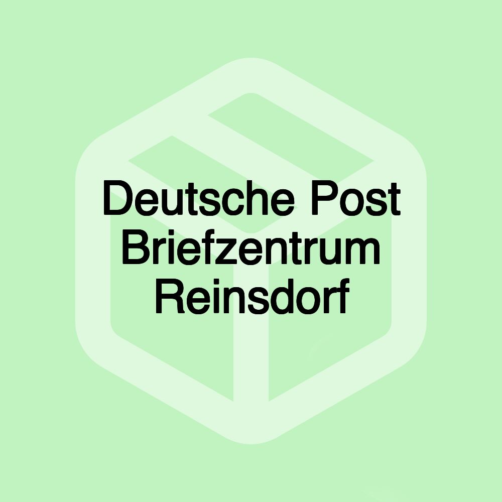 Deutsche Post Briefzentrum Reinsdorf Deutsche Post Briefzentrum Reinsdorf