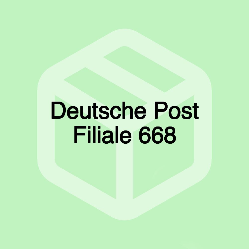 Deutsche Post Filiale 668 Deutsche Post Filiale 668