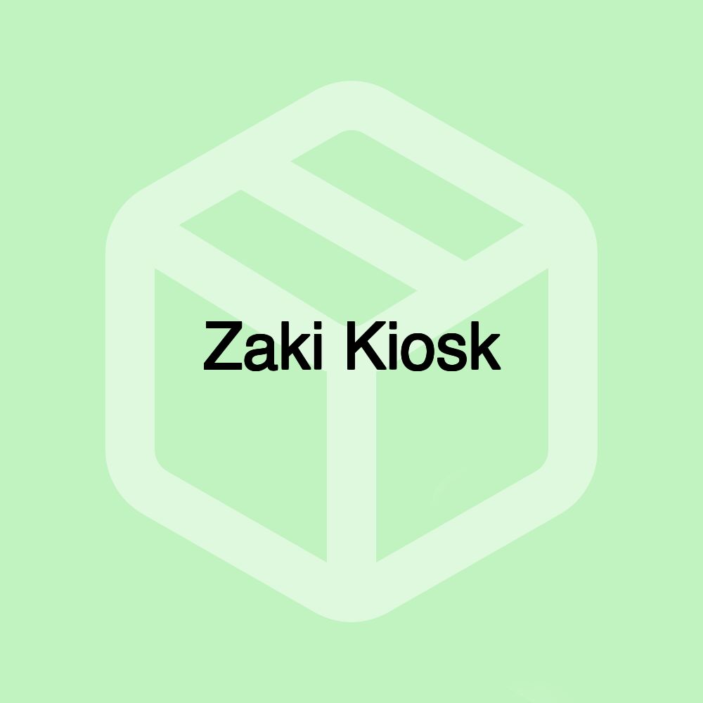 Zaki Kiosk Zaki Kiosk