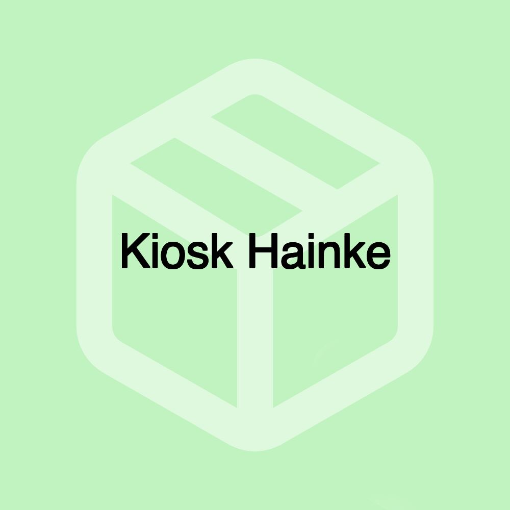 Kiosk Hainke Kiosk Hainke
