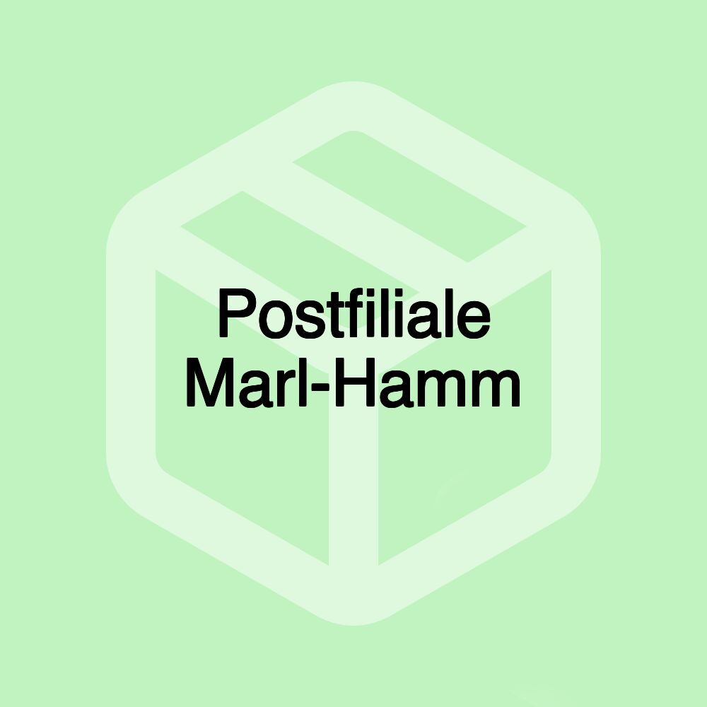 Postfiliale Marl-Hamm Postfiliale Marl-Hamm