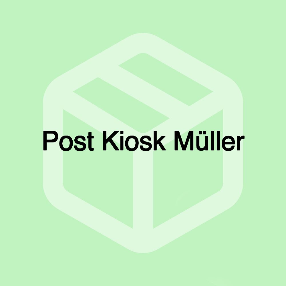 Post Kiosk Müller Post Kiosk Müller