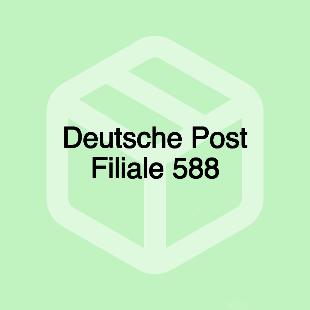 Deutsche Post Filiale 588 Deutsche Post Filiale 588
