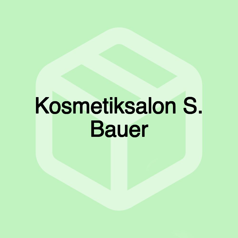 Kosmetiksalon S. Bauer