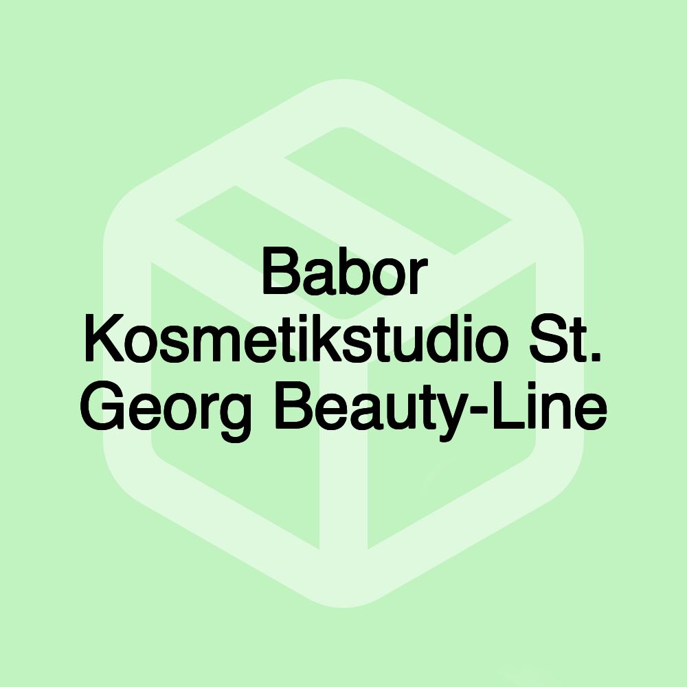 Babor Kosmetikstudio St. Georg Beauty-Line Babor Kosmetikstudio St. Georg Beauty-Line