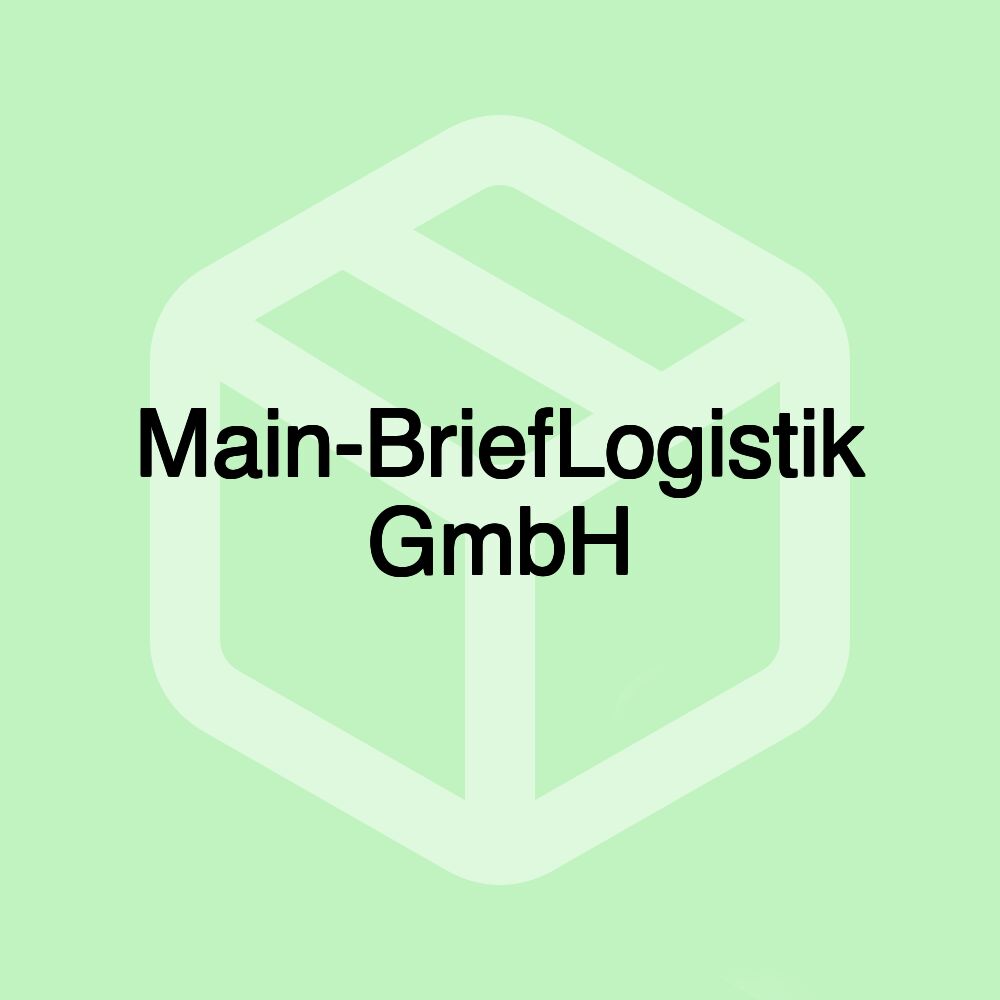 Main-BriefLogistik GmbH Main-BriefLogistik GmbH