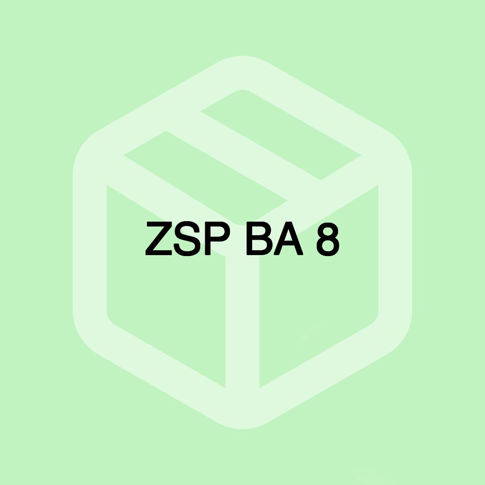 ZSP BA 8 ZSP BA 8
