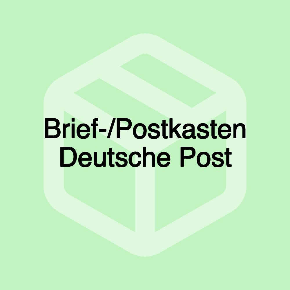 Brief-/Postkasten Deutsche Post Brief-/Postkasten Deutsche Post