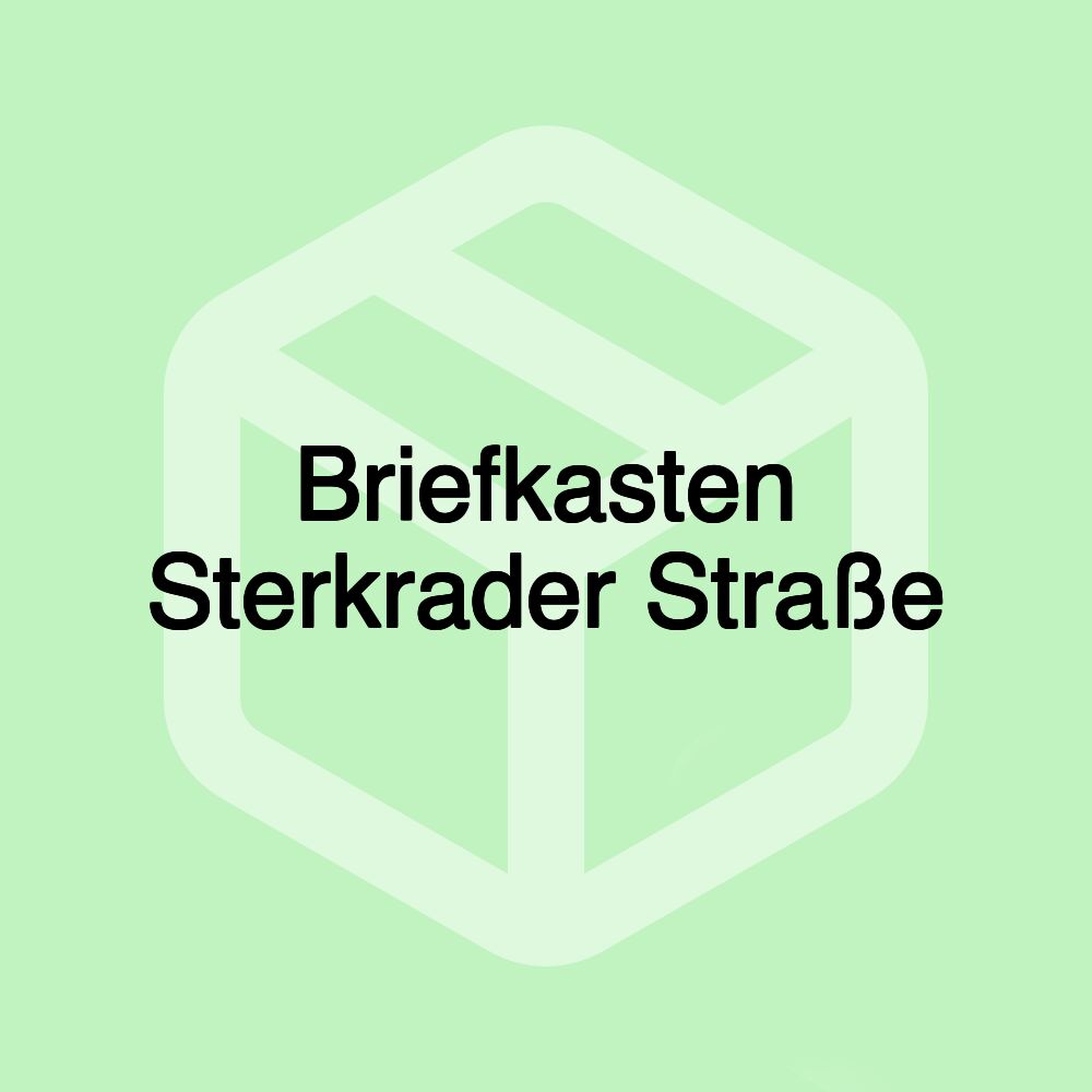 Briefkasten Sterkrader Straße Briefkasten Sterkrader Straße