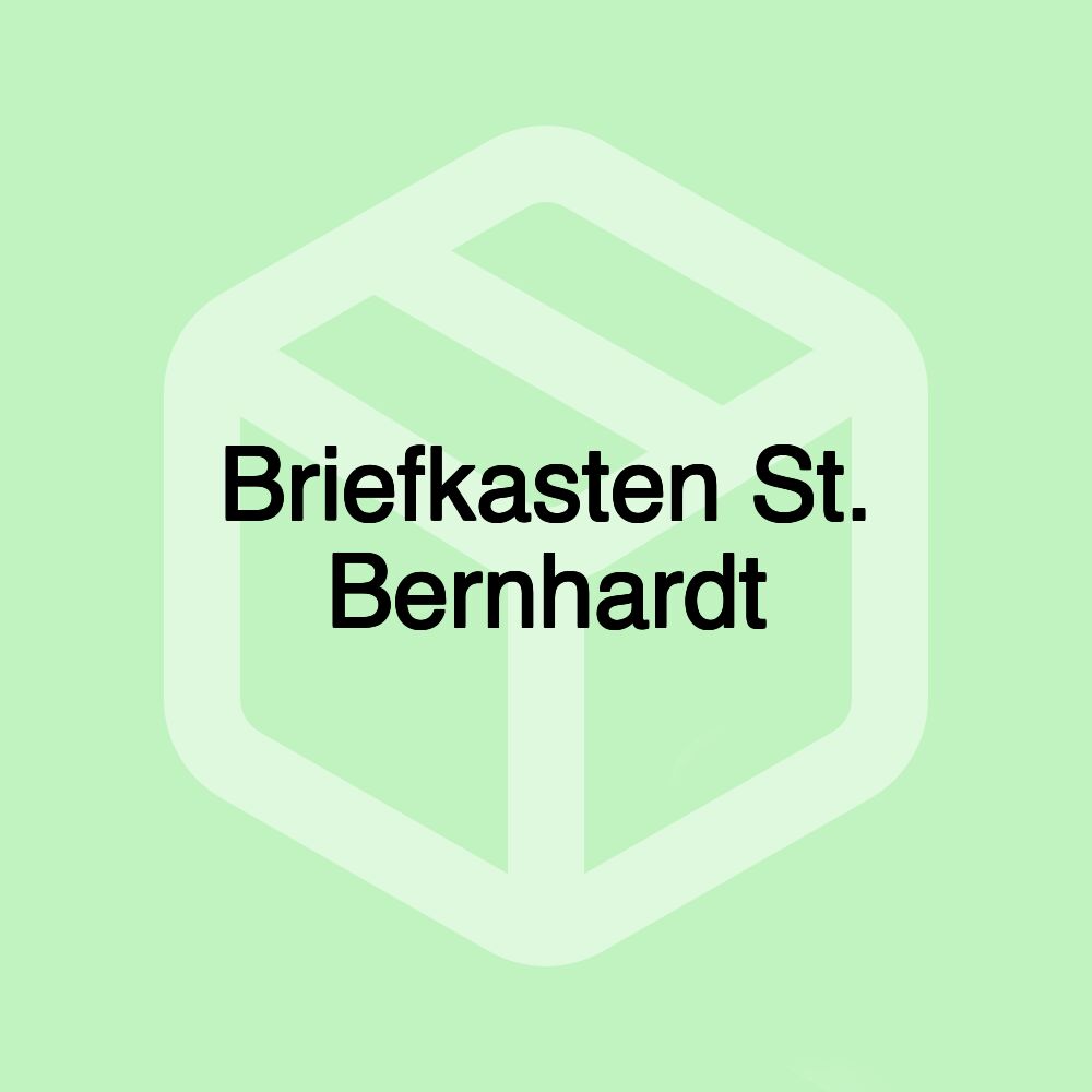 Briefkasten St. Bernhardt Briefkasten St. Bernhardt