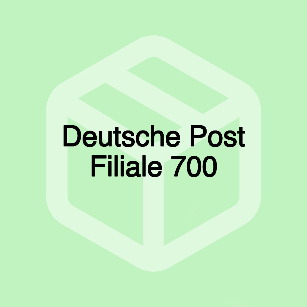 Deutsche Post Filiale 700 Deutsche Post Filiale 700