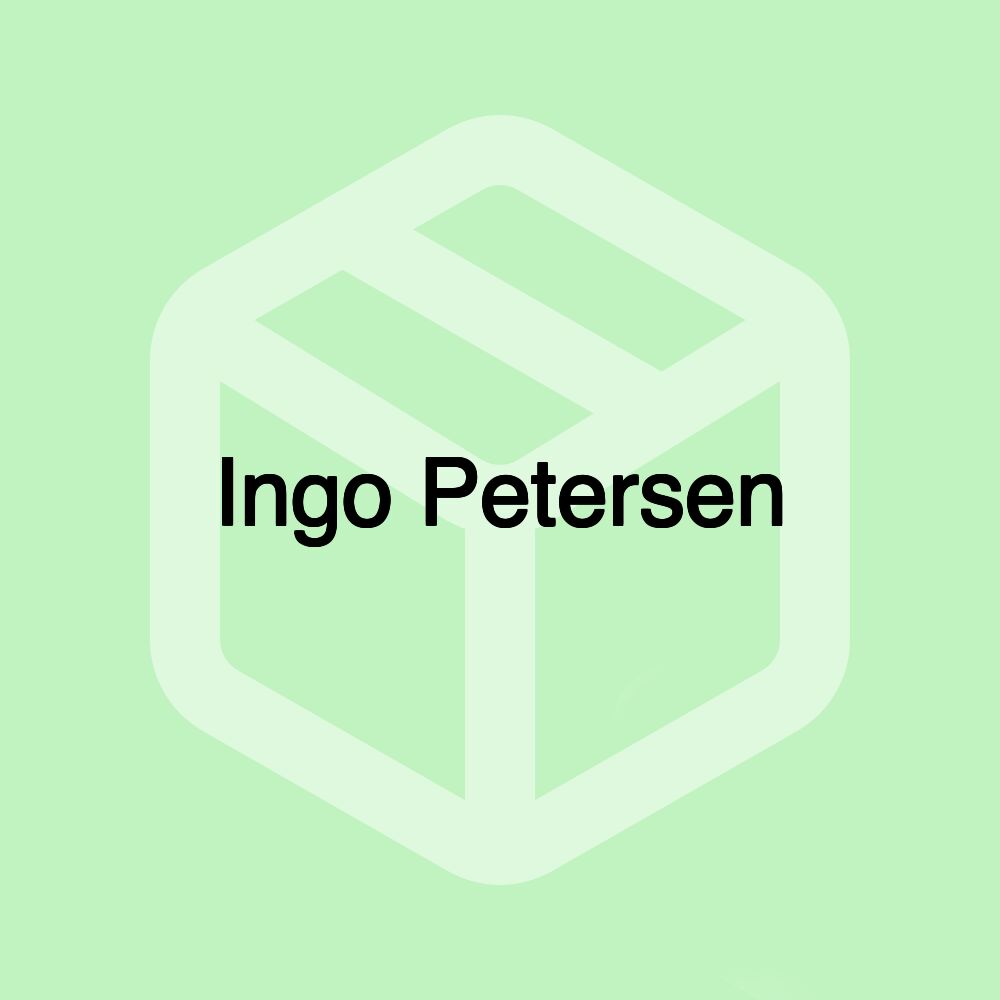 Ingo Petersen Ingo Petersen