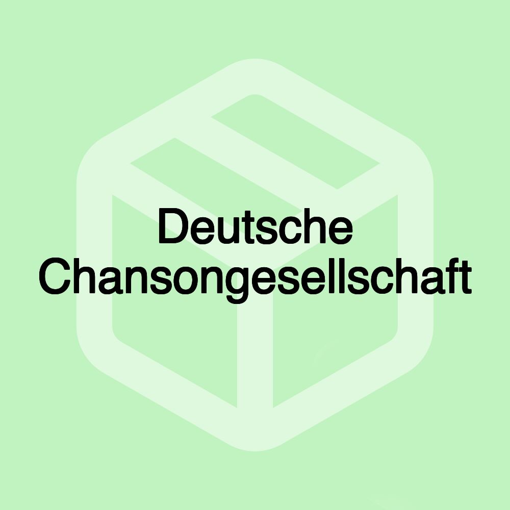 Deutsche Chansongesellschaft
