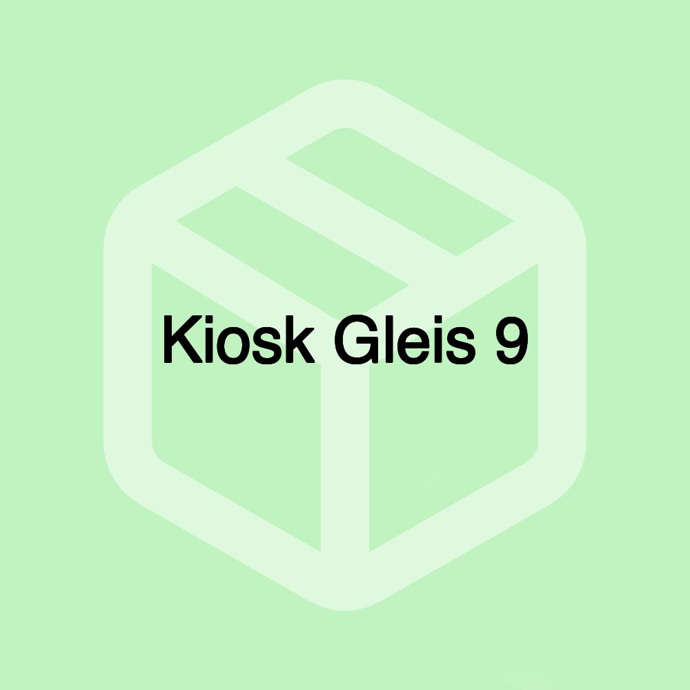 Kiosk Gleis 9 Kiosk Gleis 9