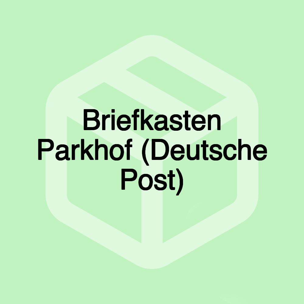 Briefkasten Parkhof (Deutsche Post)
