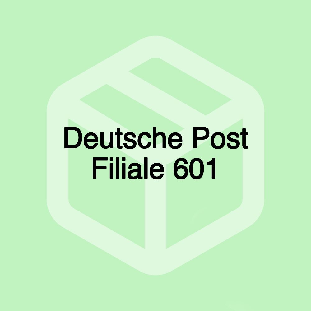 Deutsche Post Filiale 601 Deutsche Post Filiale 601