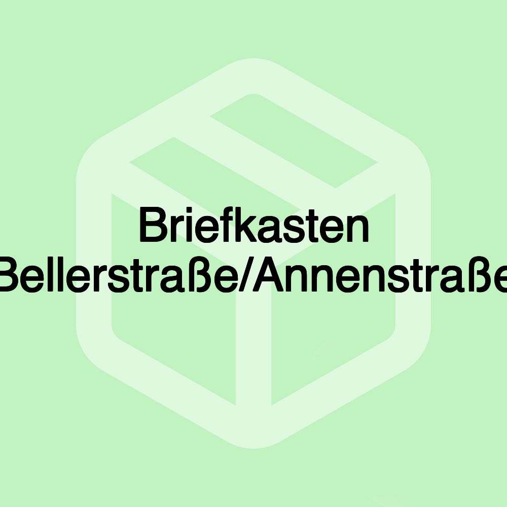 Briefkasten Bellerstraße/Annenstraße Briefkasten Bellerstraße/Annenstraße