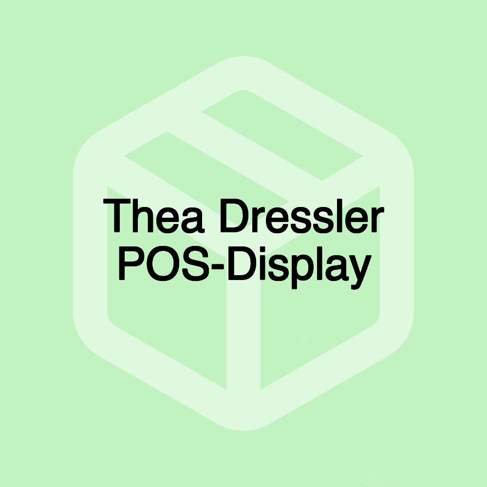 Thea Dressler POS-Display Thea Dressler POS-Display