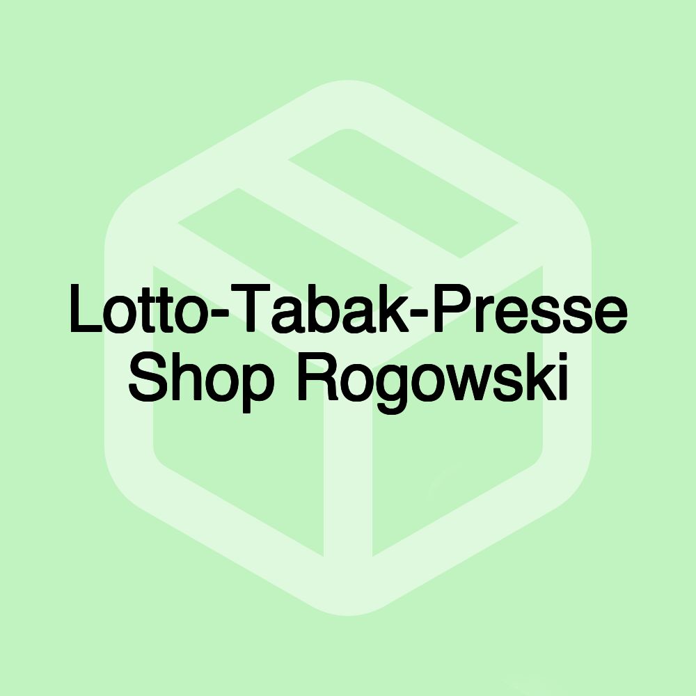 Lotto-Tabak-Presse Shop Rogowski Lotto-Tabak-Presse Shop Rogowski