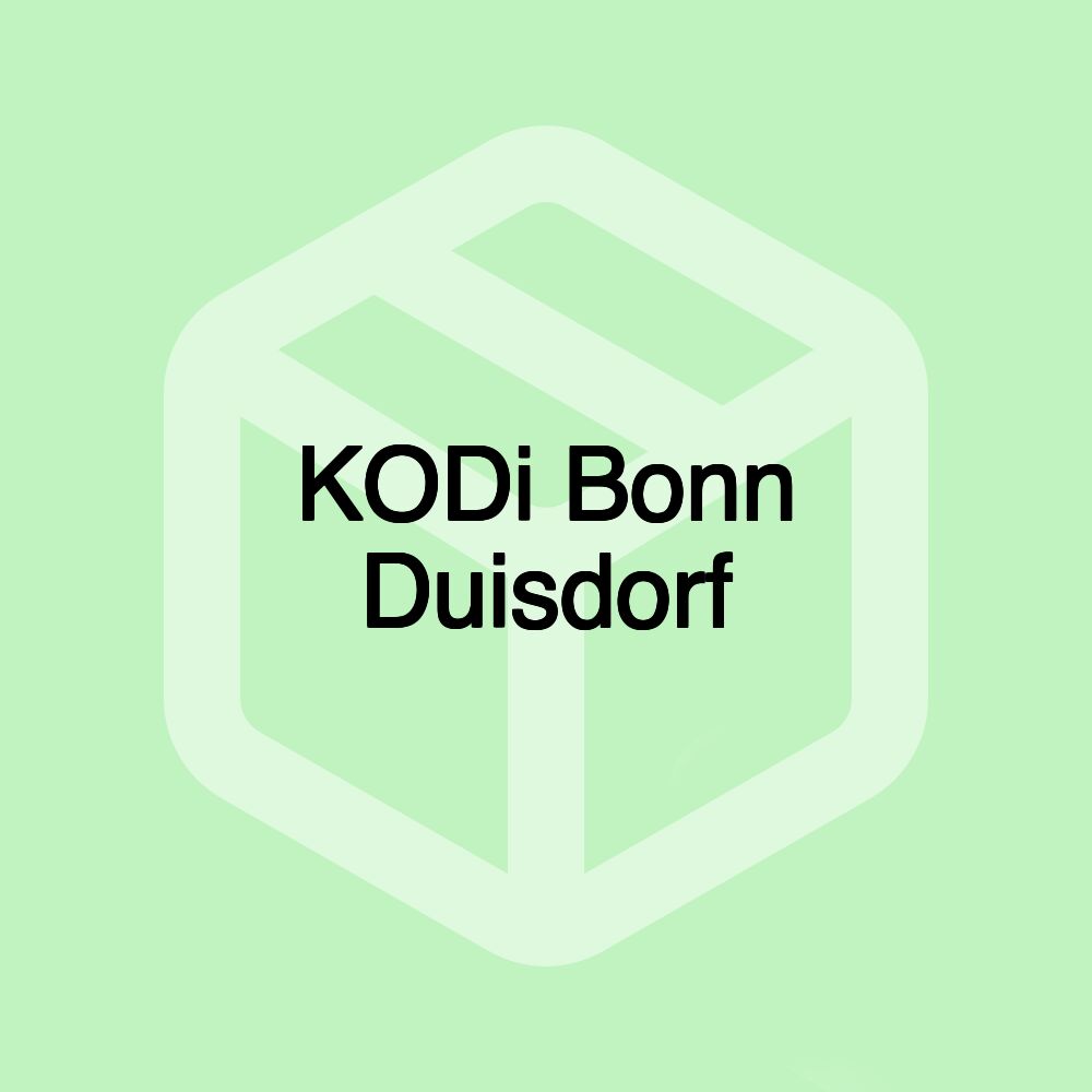 KODi Bonn Duisdorf KODi Bonn Duisdorf