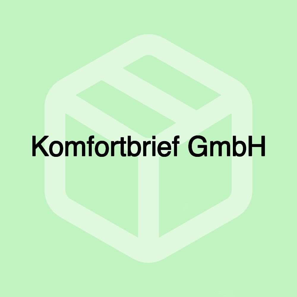 Komfortbrief GmbH Komfortbrief GmbH