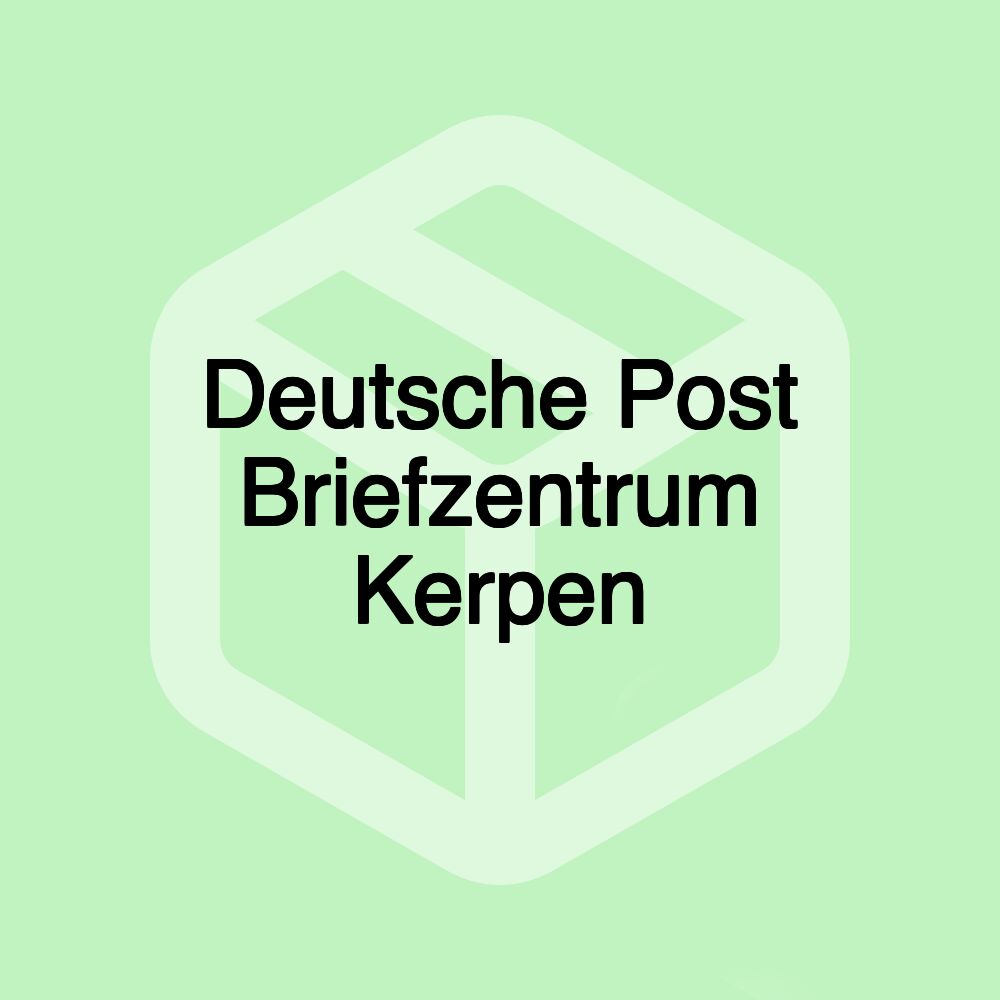 Deutsche Post Briefzentrum Kerpen
