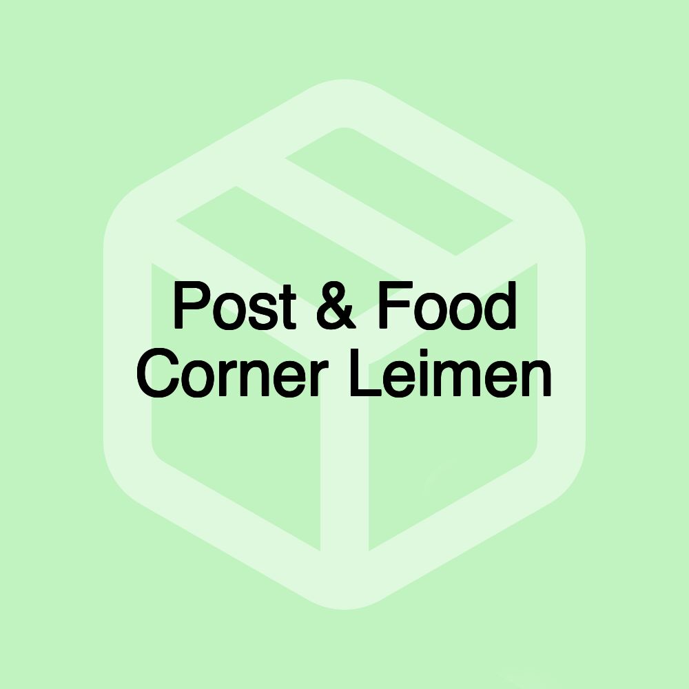 Post & Food Corner Leimen Post & Food Corner Leimen
