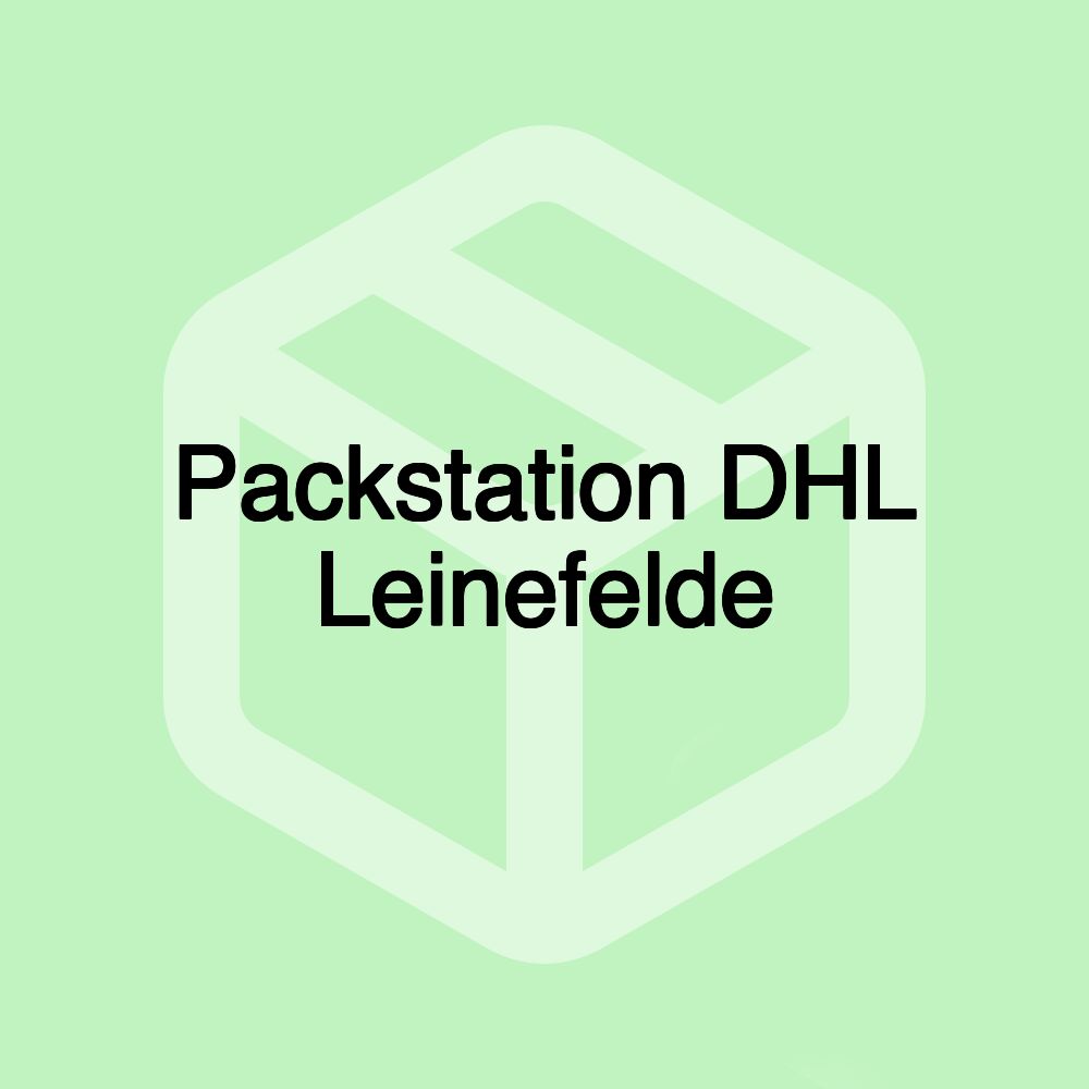 Packstation DHL Leinefelde