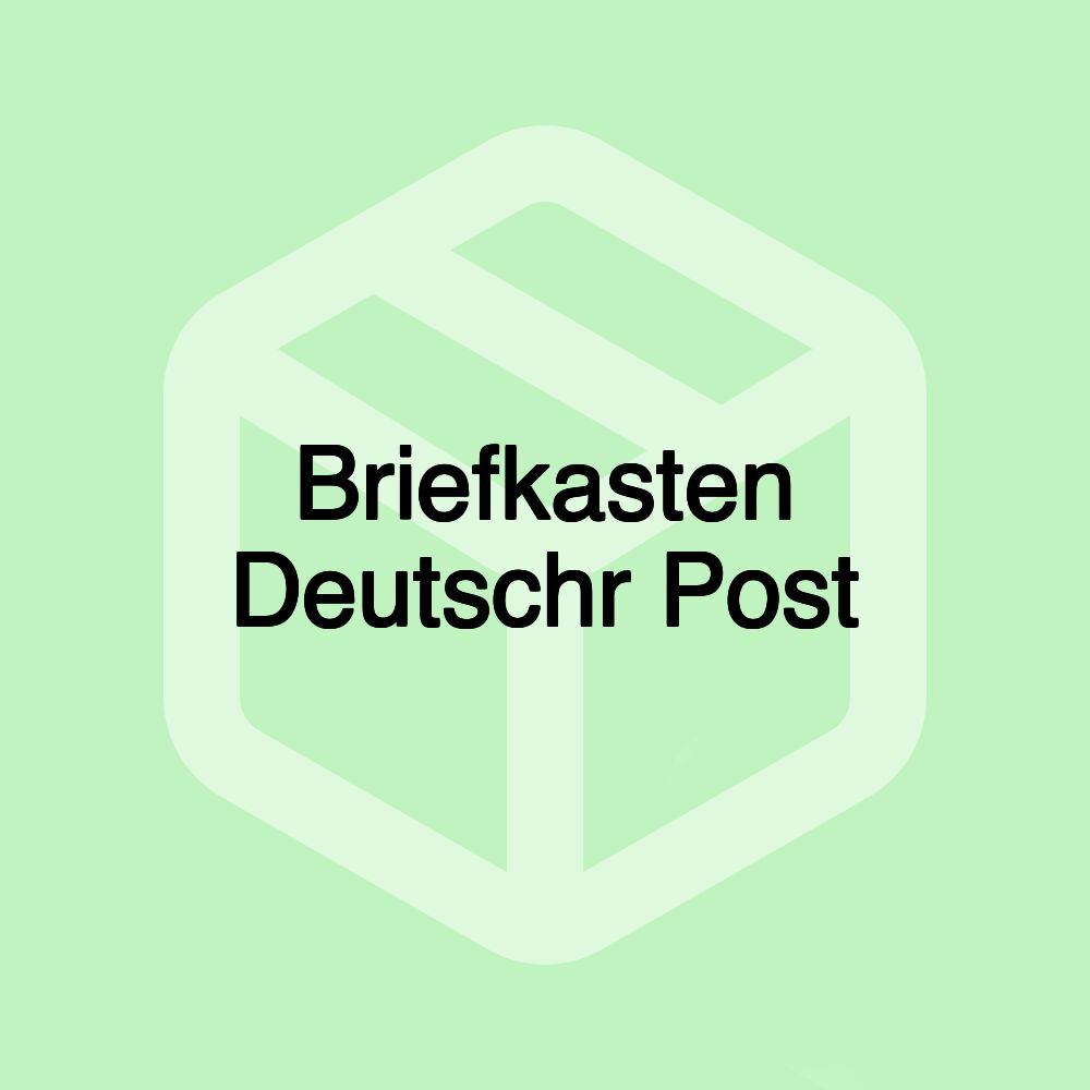 Briefkasten Deutschr Post