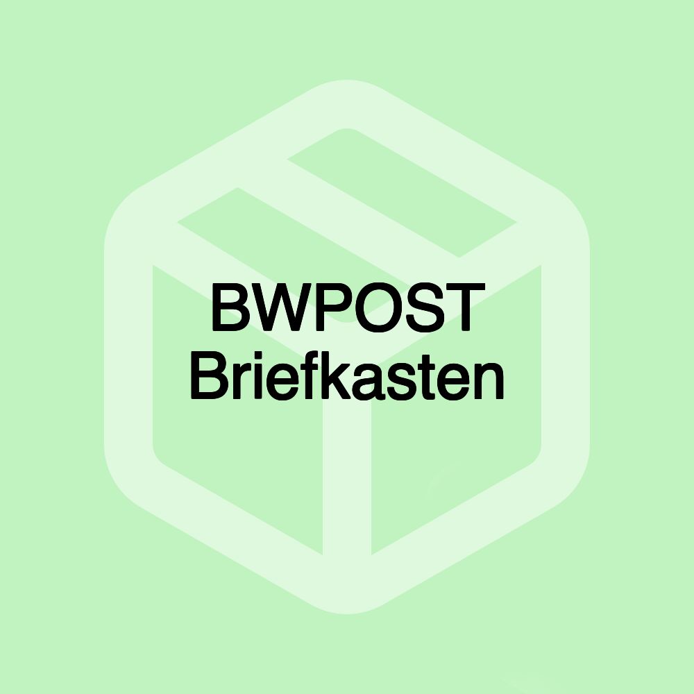 BWPOST Briefkasten