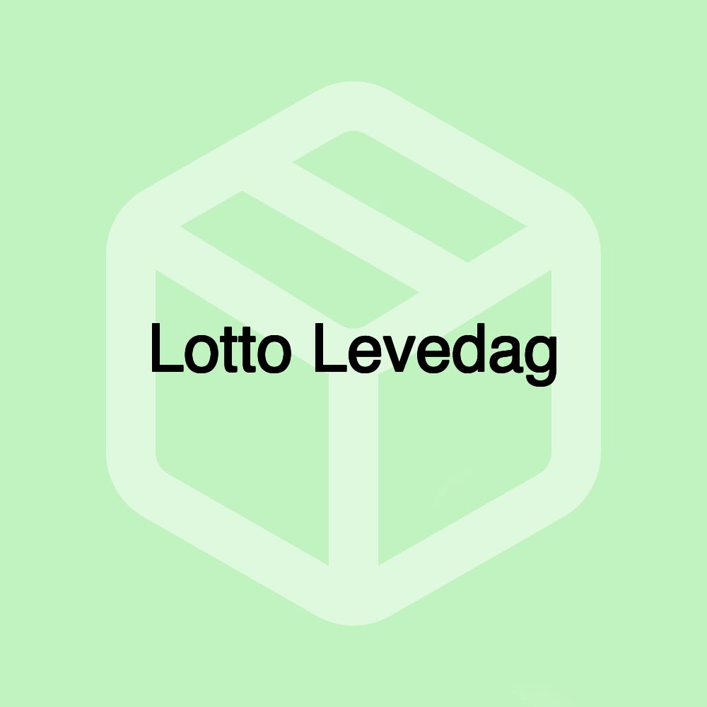 Lotto Levedag