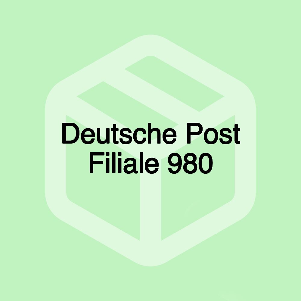 Deutsche Post Filiale 980