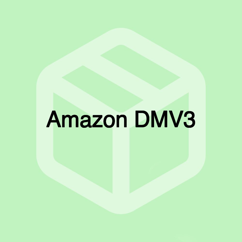 Amazon DMV3 Amazon DMV3