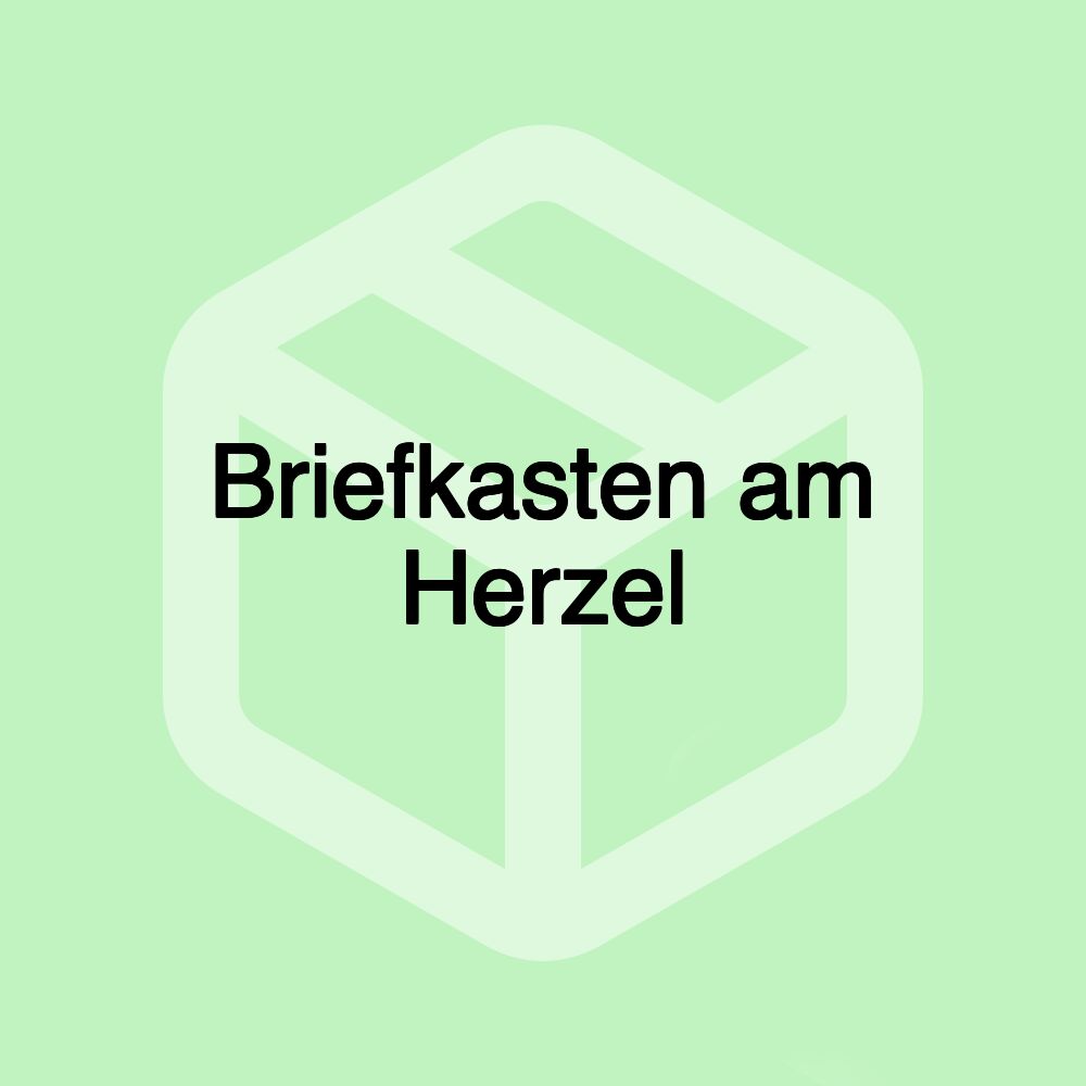 Briefkasten am Herzel