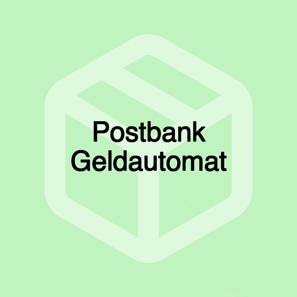 Postbank Geldautomat Postbank Geldautomat