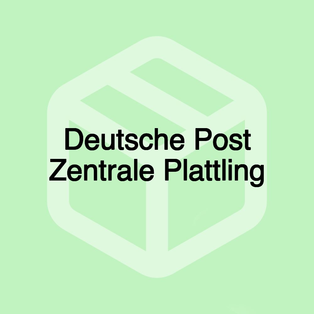 Deutsche Post Zentrale Plattling
