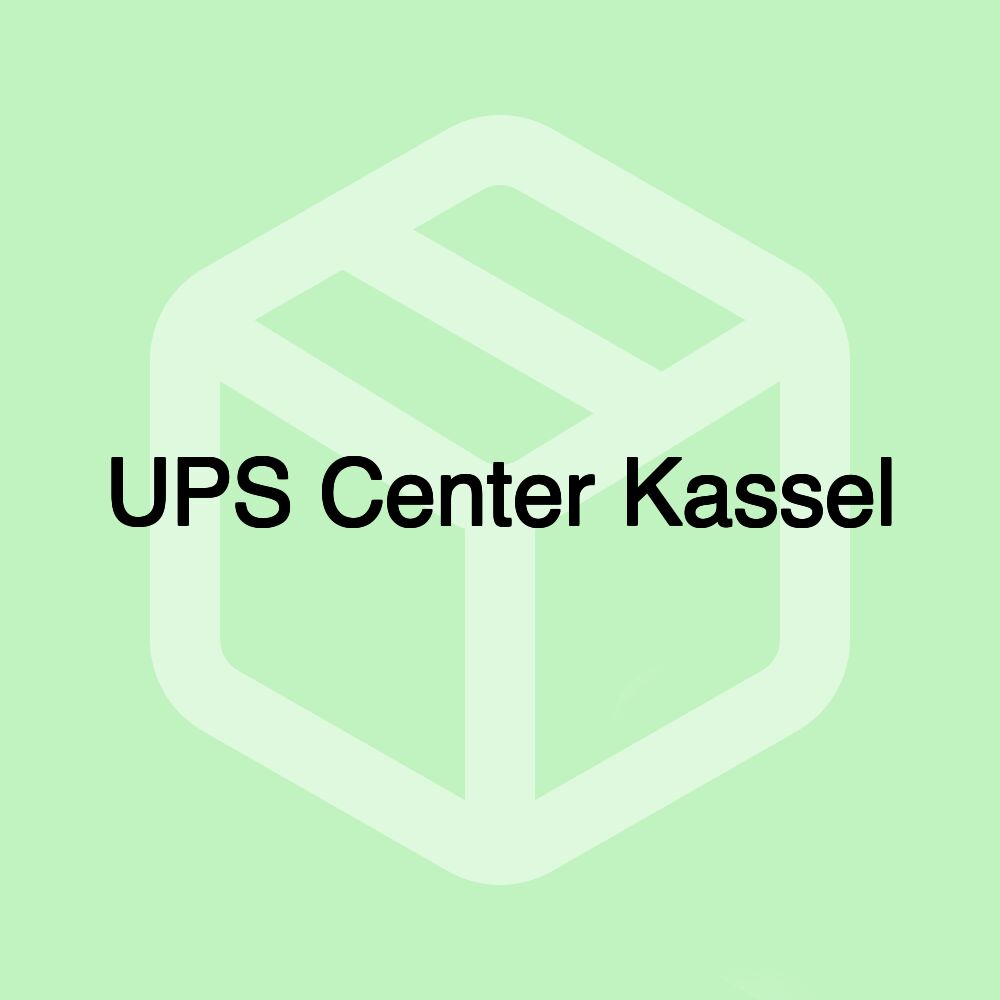 UPS Center Kassel UPS Center Kassel