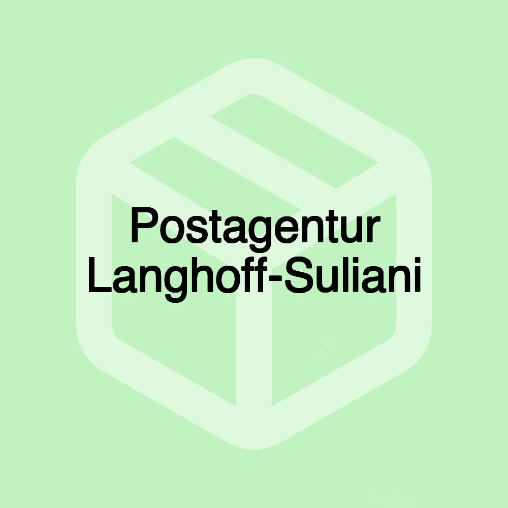Postagentur Langhoff-Suliani Postagentur Langhoff-Suliani