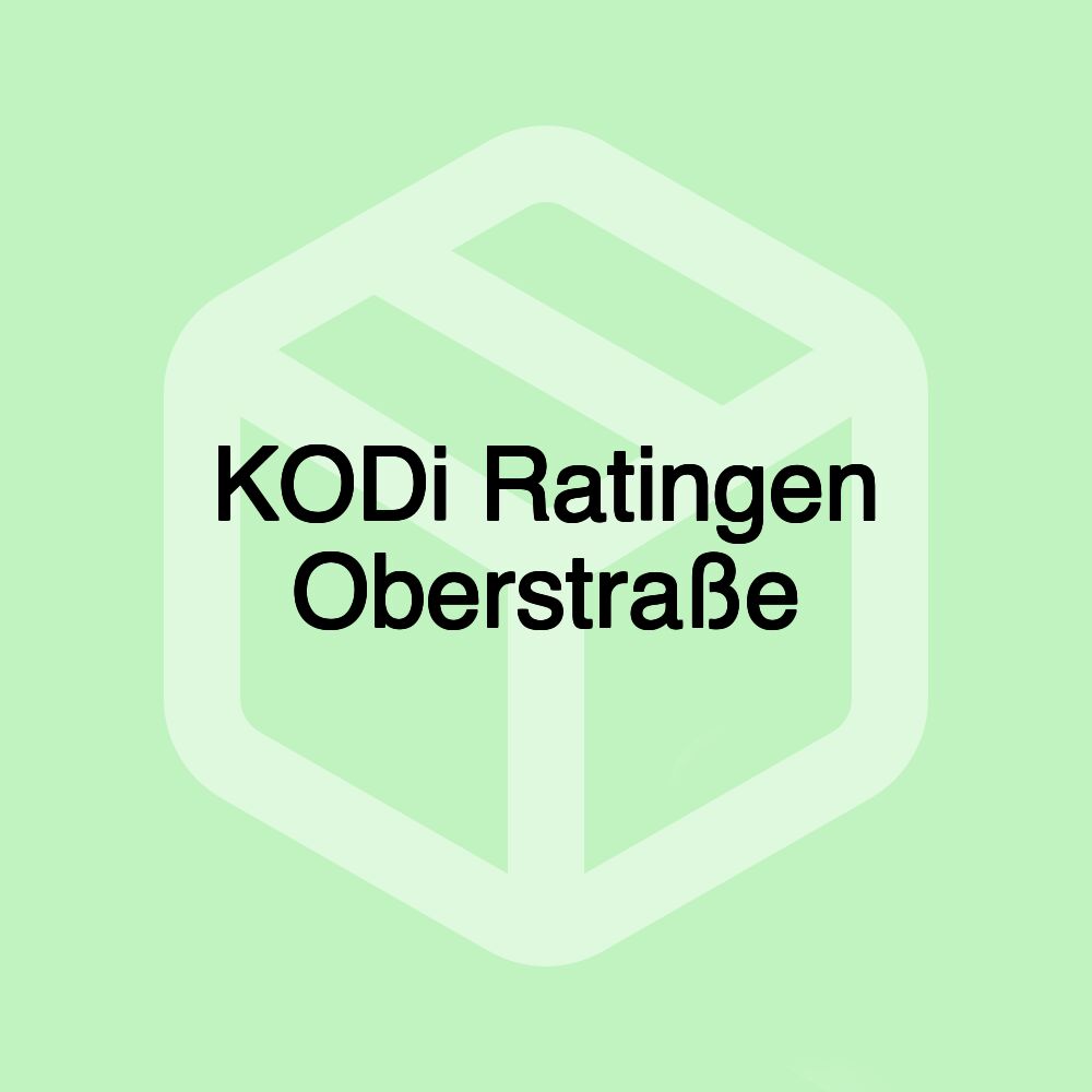 KODi Ratingen Oberstraße KODi Ratingen Oberstraße