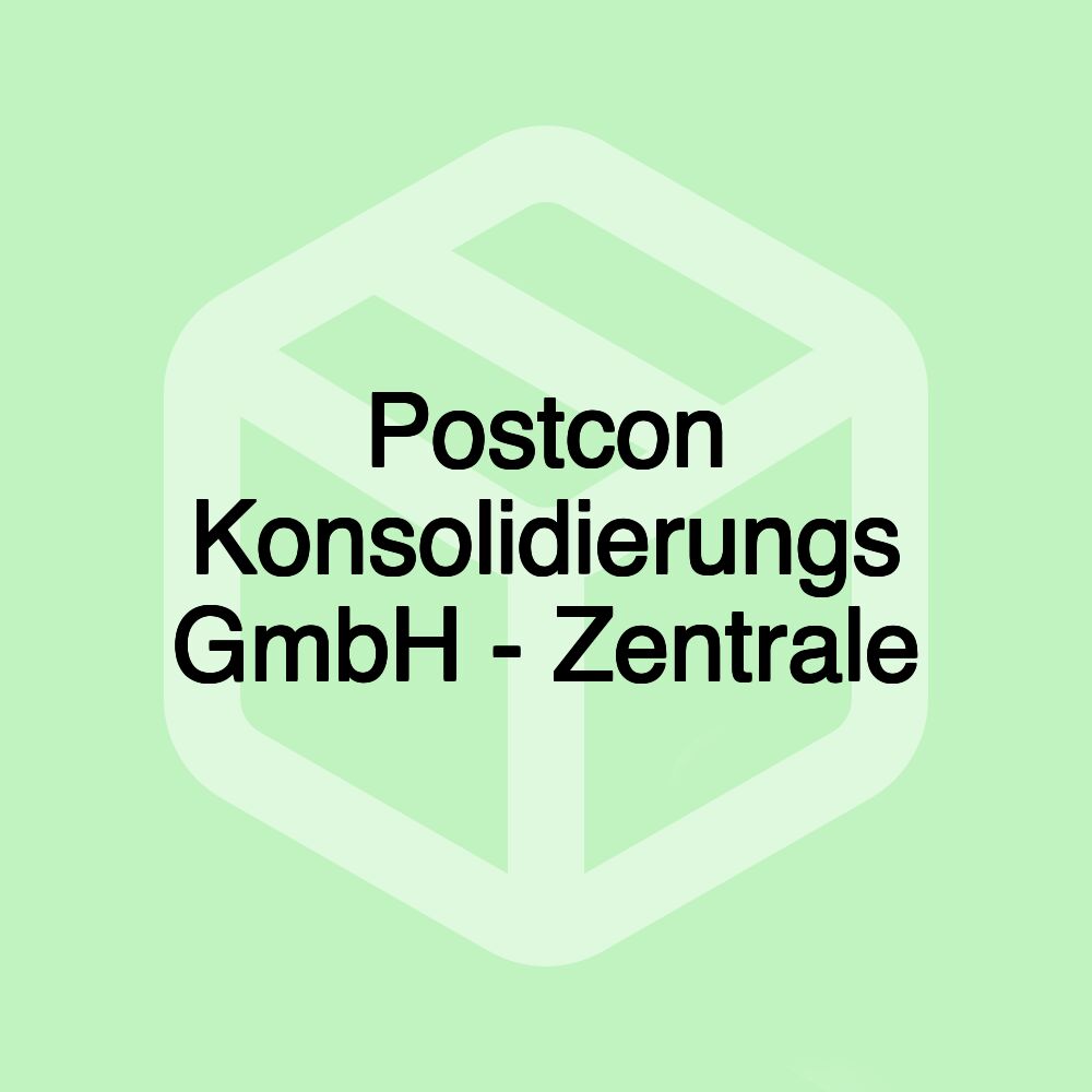 Postcon Konsolidierungs GmbH - Zentrale Postcon Konsolidierungs GmbH - Zentrale