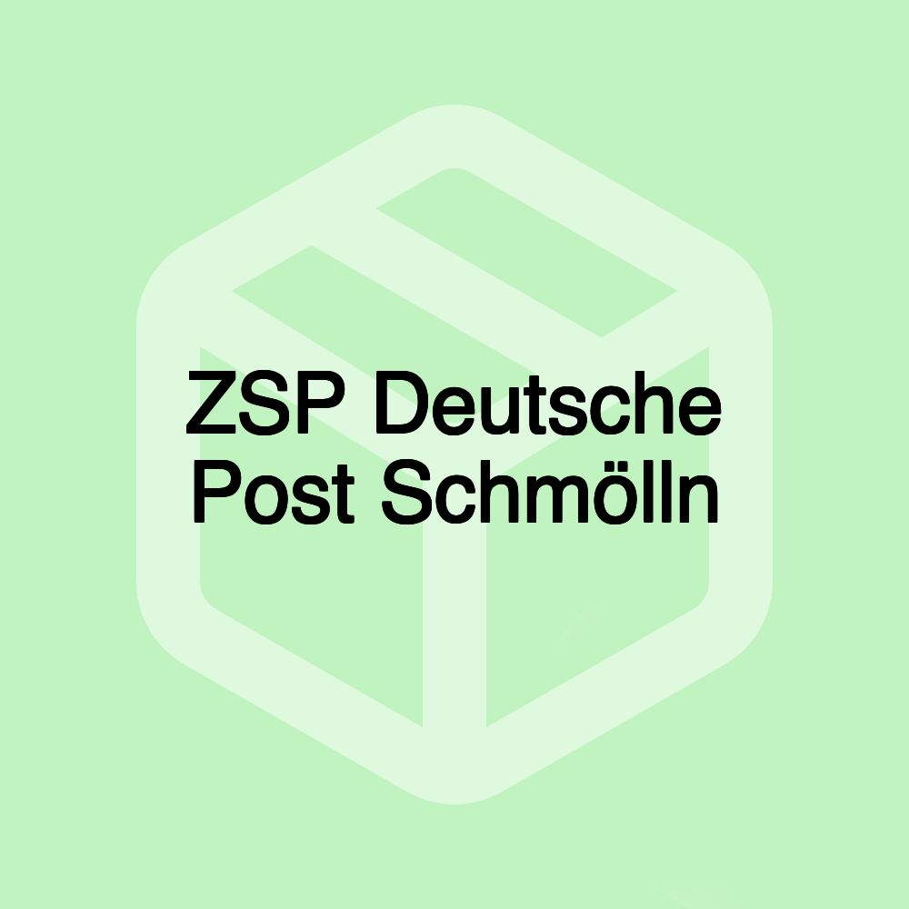 ZSP Deutsche Post Schmölln ZSP Deutsche Post Schmölln