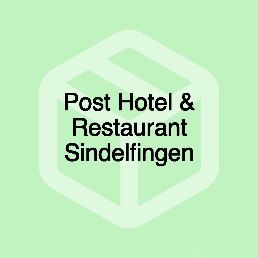 Post Hotel & Restaurant Sindelfingen Post Hotel & Restaurant Sindelfingen