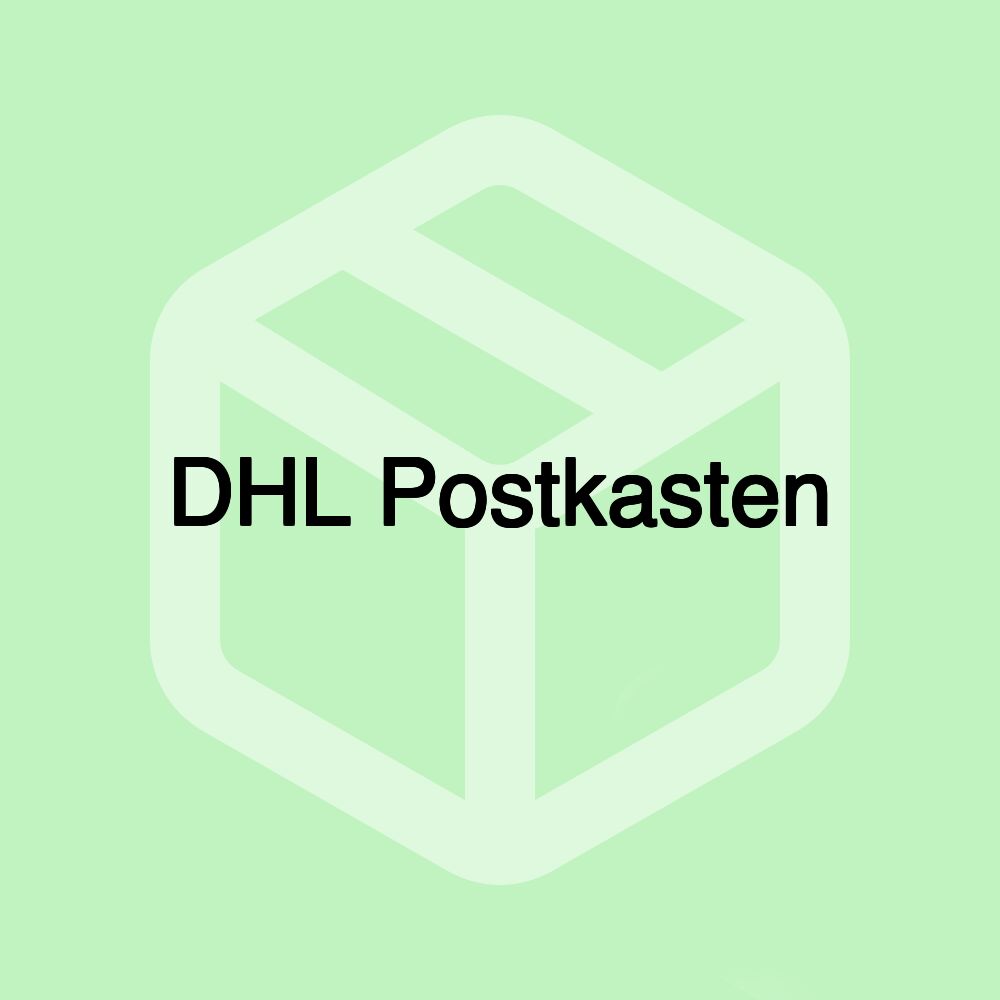 DHL Postkasten DHL Postkasten