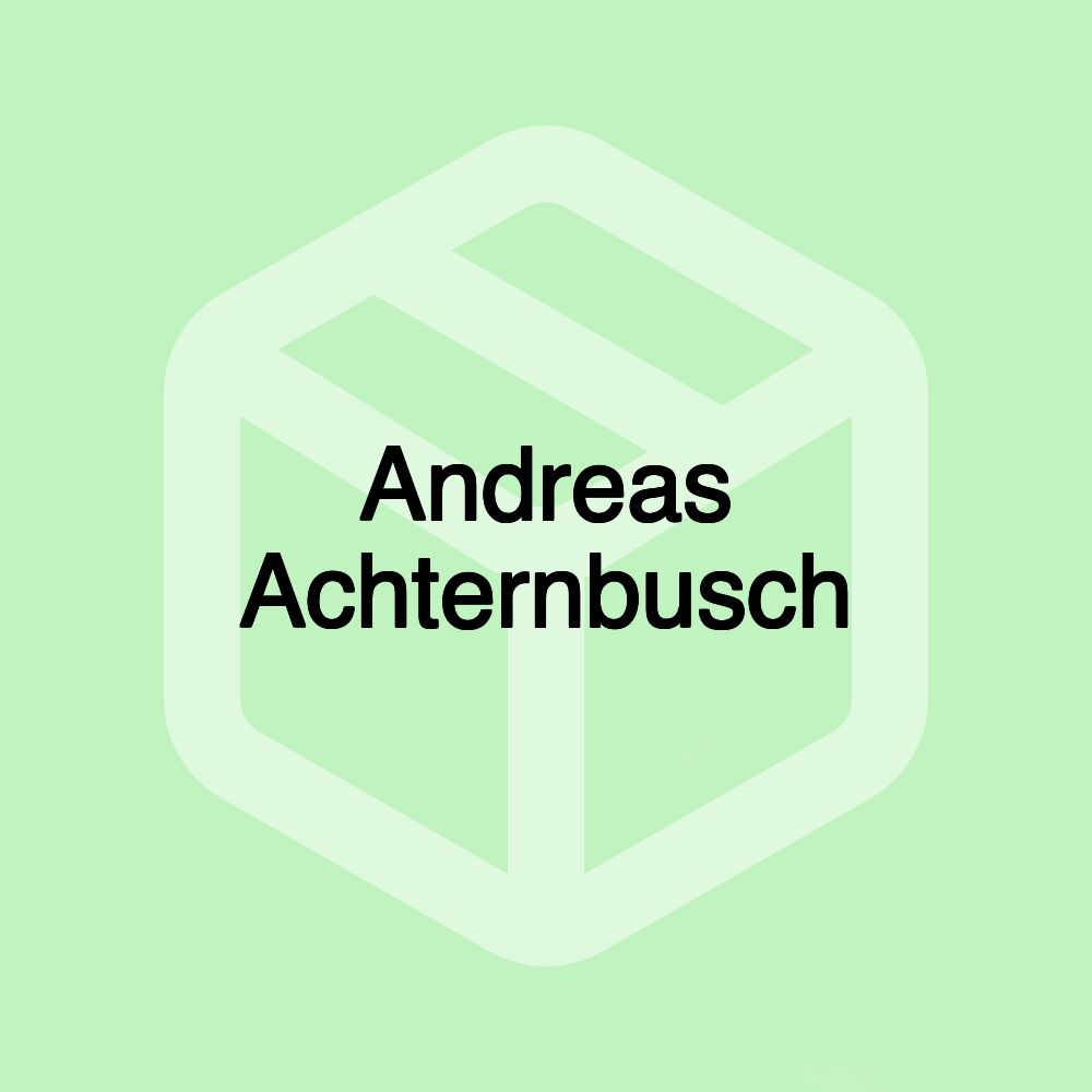 Andreas Achternbusch Andreas Achternbusch