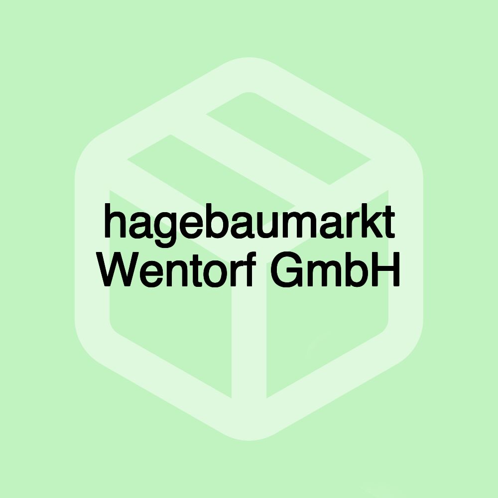 hagebaumarkt Wentorf GmbH hagebaumarkt Wentorf GmbH