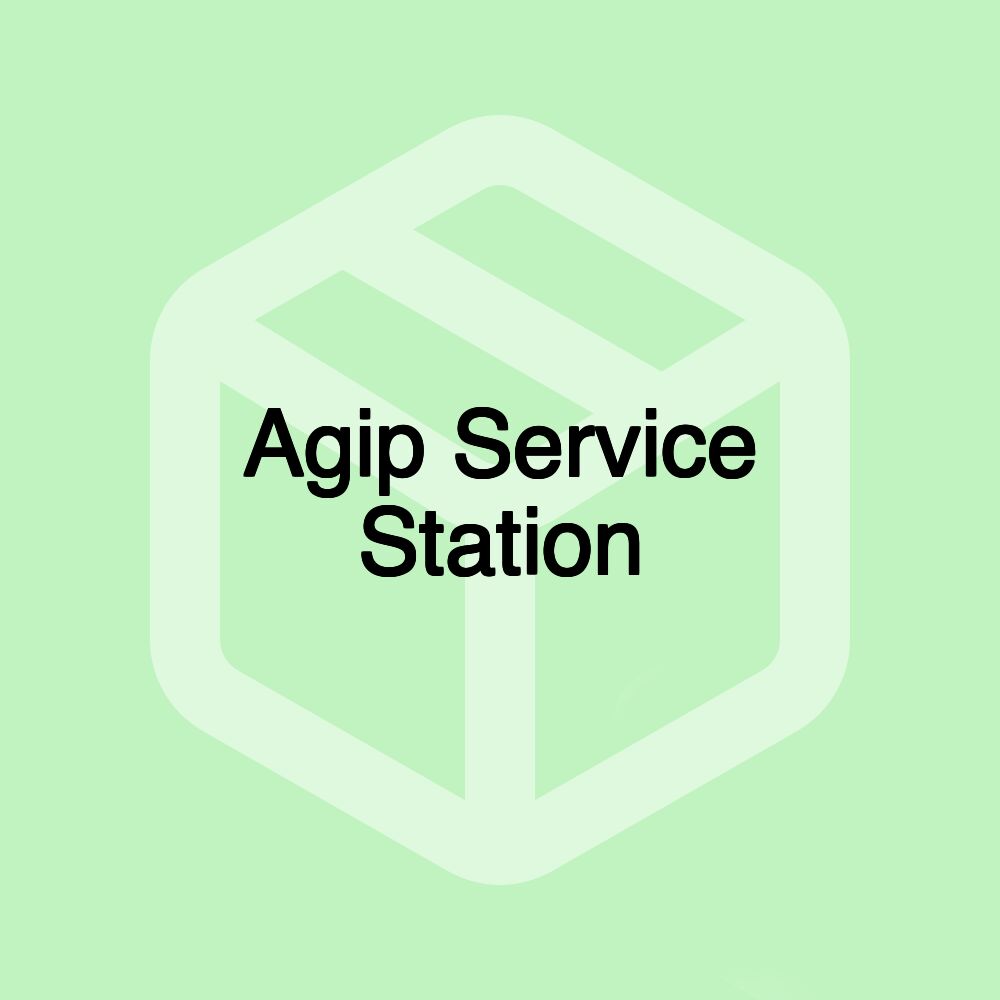 Agip Service Station Agip Service Station