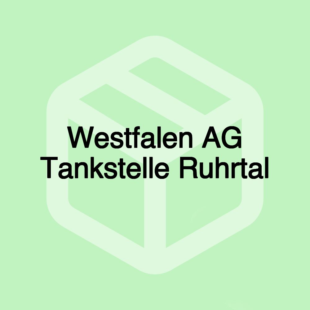 Westfalen AG Tankstelle Ruhrtal
